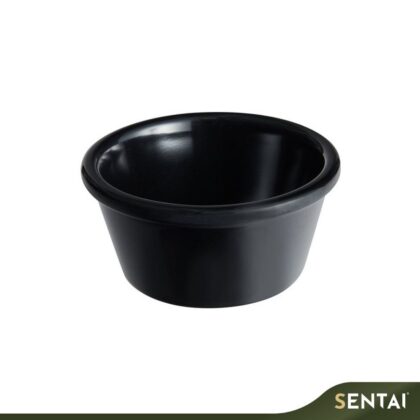 EFAY 3.0OZ PET RAMEKIN-BLACK (12PCS)