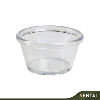 EFAY 3.0OZ PET RAMEKIN-TRANSPARENT (12PCS)