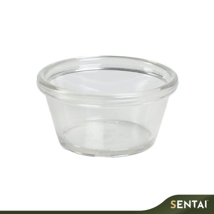 EFAY 1.5OZ PET RAMEKIN-TRANSPARENT(12PCS)