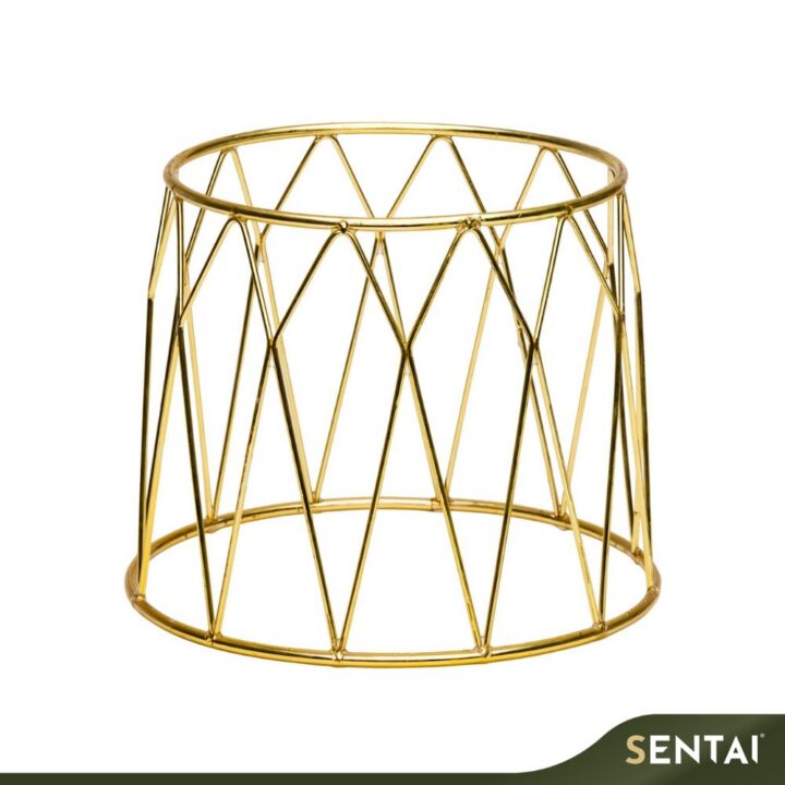 EFAY 3D NON SLIP DISPLAY STAND - CROWN 8''H GOLDEN