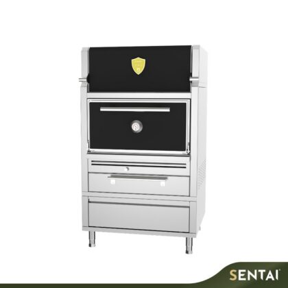 JOSPER HJA-PLUS-L175-HCTD CHARCOAL OVEN PLUS LARGE WITH WARMING CABINET, TABLE AND DRAWER