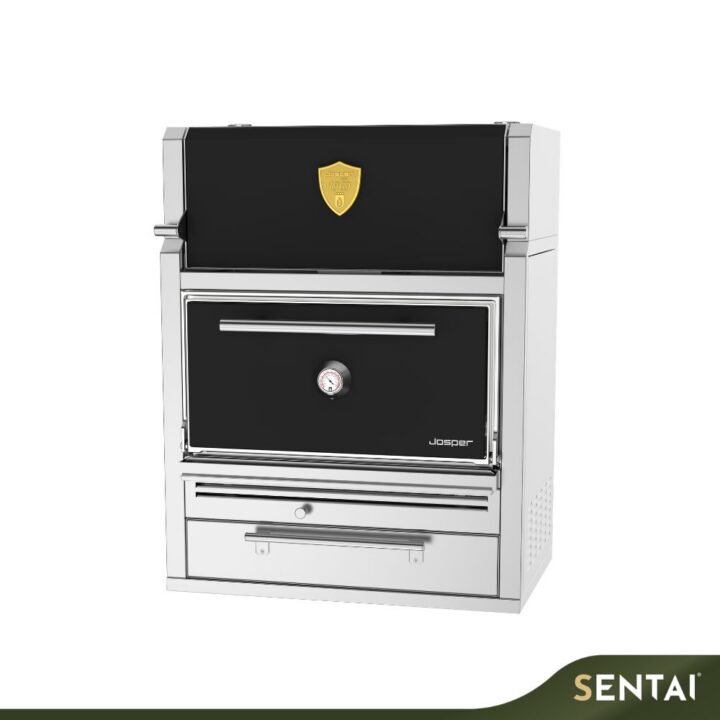 JOSPER HJA-PLUS-M120-HC CHARCOAL OVEN PLUS MEDIUM WITH WARMING CABINET