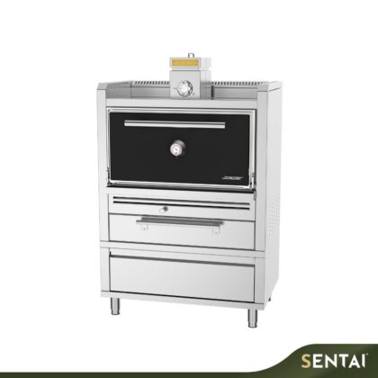 JOSPER HJA-PLUS-M120-TD CHARCOAL OVEN PLUS MEDIUM WITH TABLE AND DRAWER
