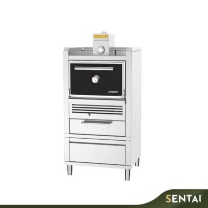 JOSPER HJA-PLUS-S80-TD CHARCOAL OVEN PLUS SMALL WITH TABLE AND DRAWER