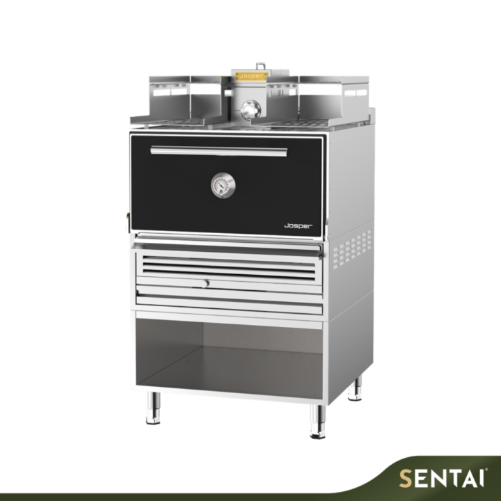 JOSPER HJX-PRO-M120-WT CHARCOAL OVEN PRO MEDIUM WITH TABLE