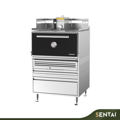 JOSPER HJX-PRO-M120-WTD CHARCOAL OVEN PRO MEDIUM WITH TABLE AND DRAWER