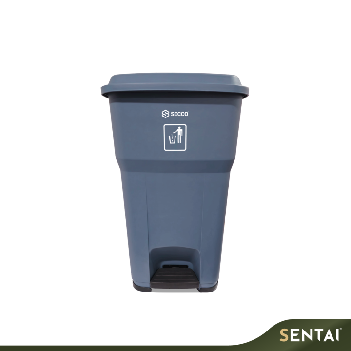 SECCO 55L POLYPROPYLENE STEPPED WASTE BIN
