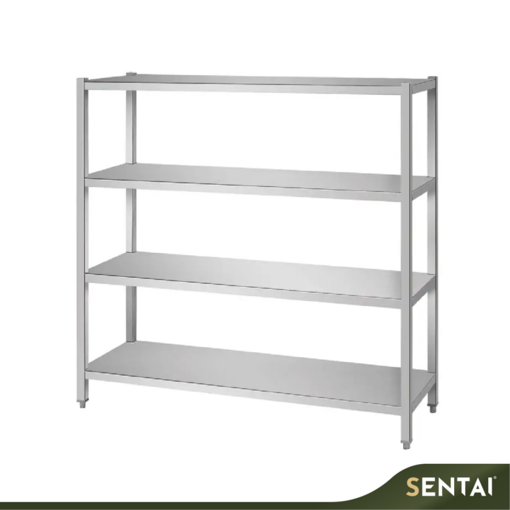 SECCO 4 TIERS STAINLESS STEEL RACK
