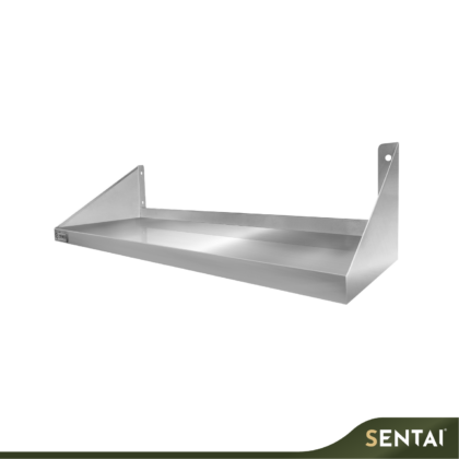 SECCO STAINLESS STEEL INVERTED WALL SHELF