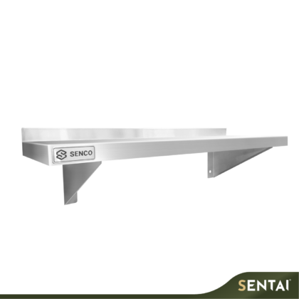 SECCO STAINLESS STEEL WALL SHELF