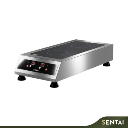 JCOOK-DHB S/S 2 ZONE INDUCTION HOB