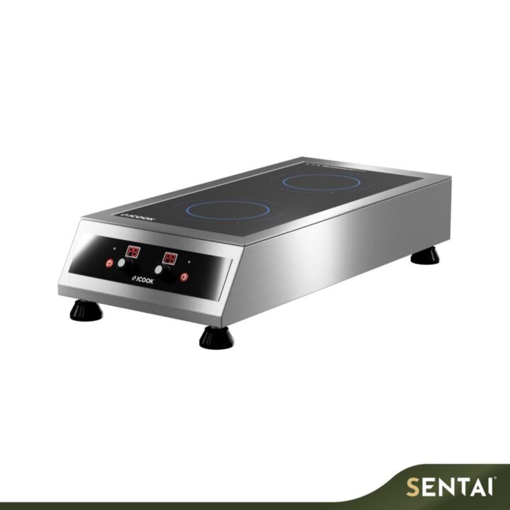 JCOOK-DHB S/S 2 ZONE INDUCTION HOB