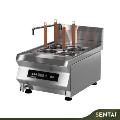JCOOK INP-4H INDUCTION NOODLE BOILER 4-HOLE PORTABLE