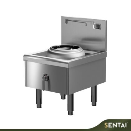 JCOOK IW-08 S/S SINGLE INDUCTION WOK
