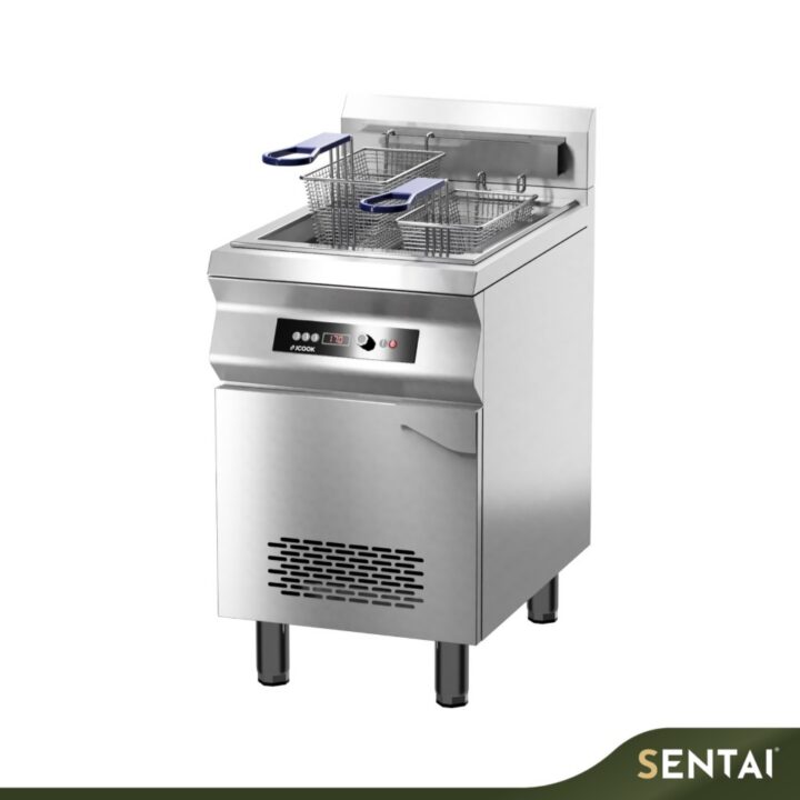 JCOOK JDF-10 S/S OIL SAVING INDUCTION FRYER
