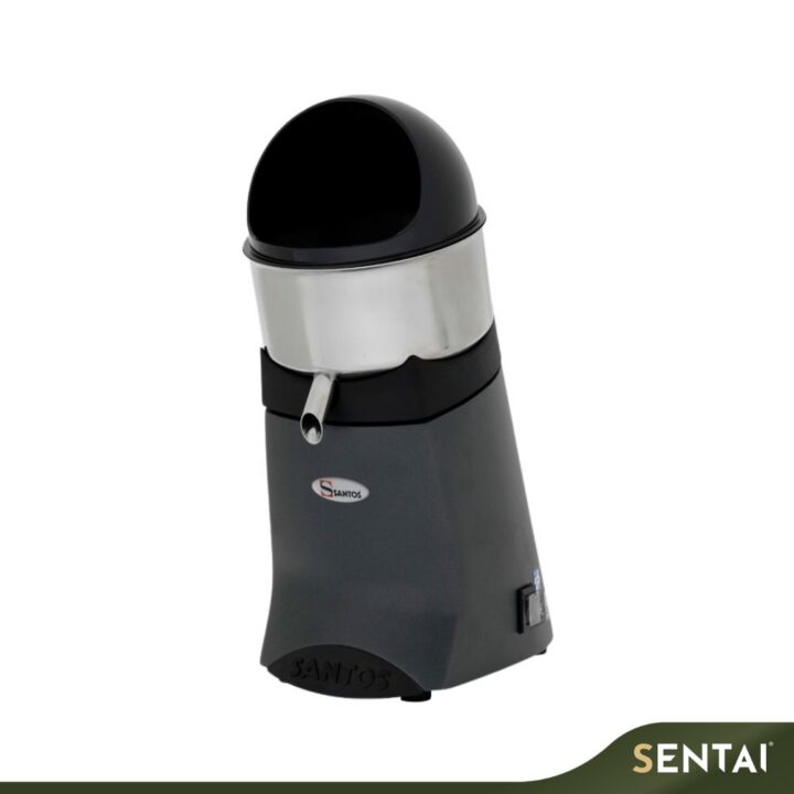 SANTOS CHROMED BASE CITRUS JUICER C/W 3 SQUEEZERS 52C