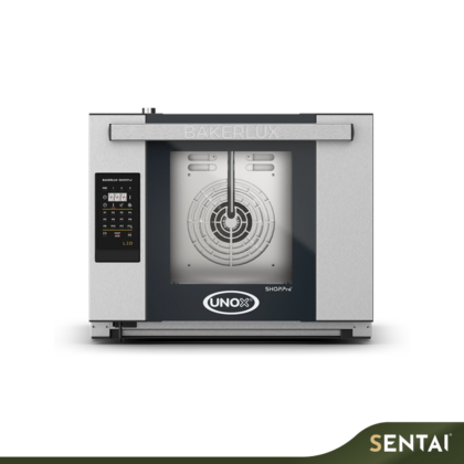 UNOX BAKERLUX SHOP.Pro™ LED XEFR-04HS-ELDP COMMERCIAL CONVECTION OVEN WITH HUMIDITY (ARIANNA)
