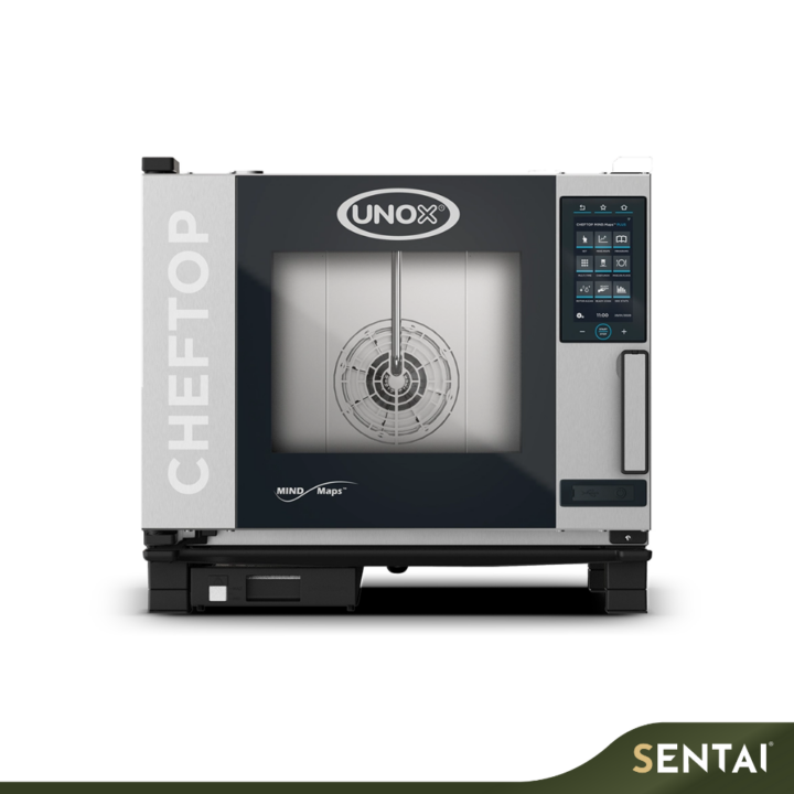 UNOX CHEFTOP MIND.Maps™ COUNTERTOP PLUS XEVC-0511-EPRM COMMERCIAL COUNTERTOP COMBI OVEN