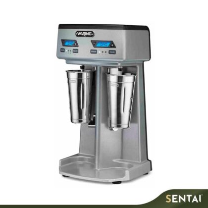 WARING HEAVY-DUTY DOUBLE SPINDLE DRINK MIXER WITH TIMER WDM240TXE