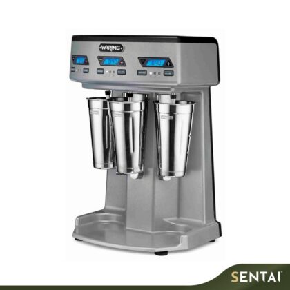 WARING HEAVY-DUTY TRIPLE SPINDLE DRINK MIXER WITH TIMER WDM360TXE
