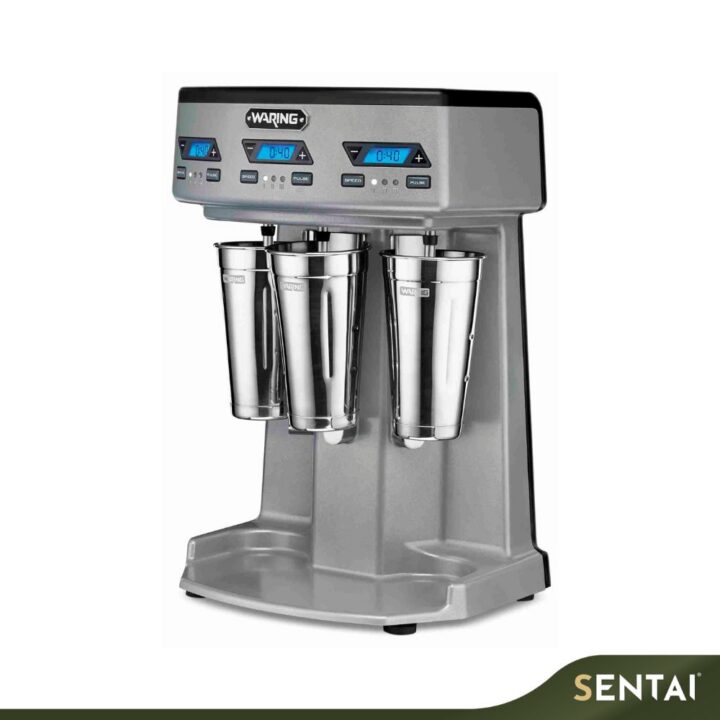 WARING HEAVY-DUTY TRIPLE SPINDLE DRINK MIXER WITH TIMER WDM360TXE