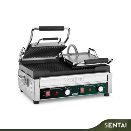 WARING DOUBLE RIBBED PANINI GRILL WPG300E