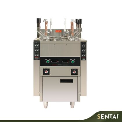 WISE WBLL-540CA 60L COMMERCIAL STANDING ELECTRIC NOODLE COOKER – 6-BASKET AUTO LIFT-UP
