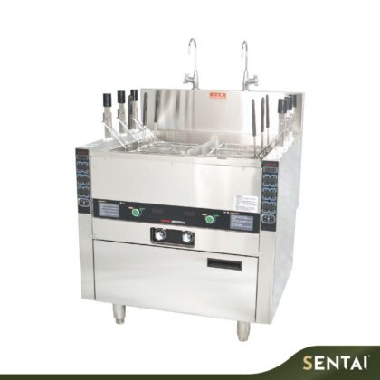 WISE WBLL-800CB 100L COMMERCIAL STANDING ELECTRIC NOODLE COOKER – 6-BASKET AUTO LIFT-UP
