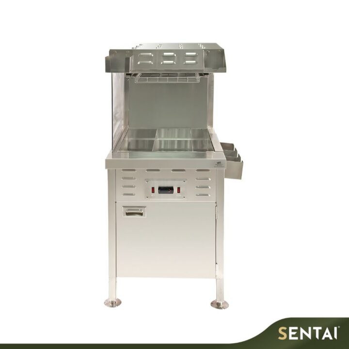 WISE WHS-600C-S COMMERCIAL FRY STATION – FRENCH FRY HOLDING & DRESSING STATION