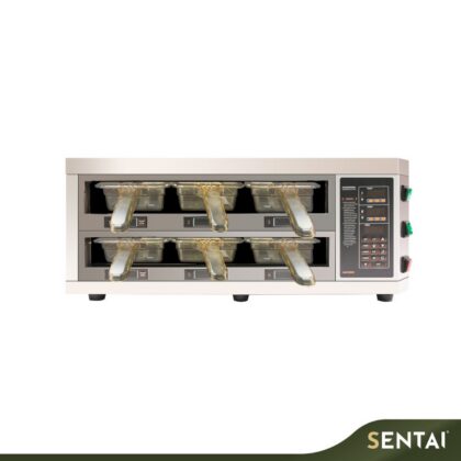 WISE WHS-790-2 2-LAYER COMMERCIAL HEATED HOLDING CABINET – PASS-THROUGH COUNTERTOP