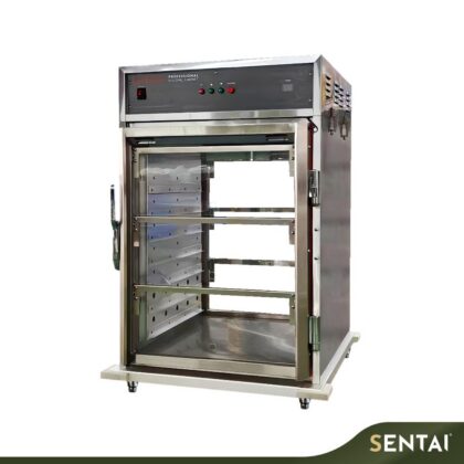 WISE WHTP-1140-6D 240L COMMERCIAL COUNTERTOP HEATED HOLDING CABINET – SIX-SECTION PASS-THROUGH