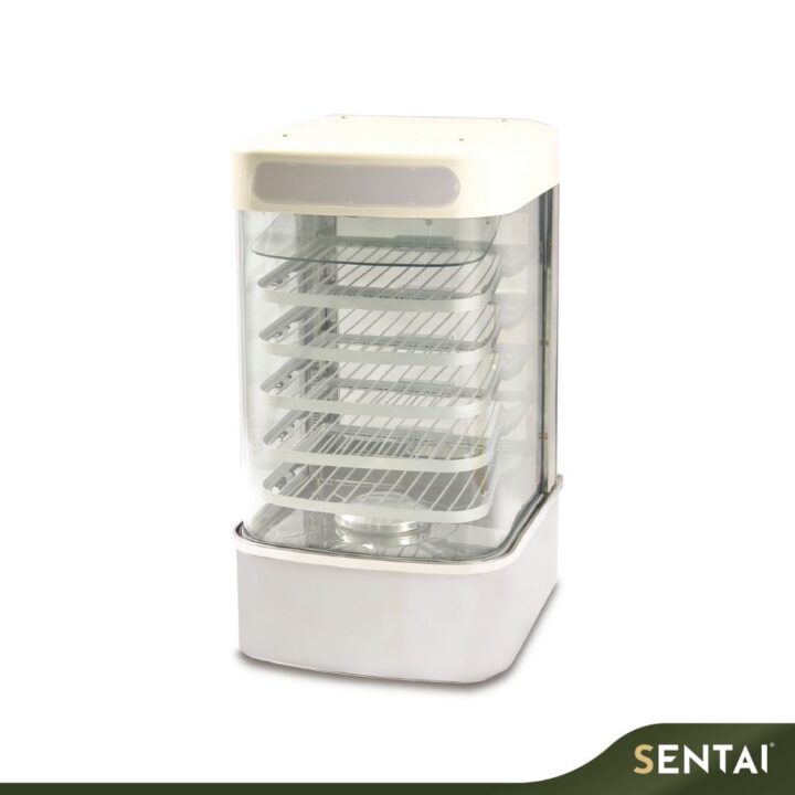 WISE WSSP-730U 5-TIER COMMERCIAL DISPLAY STEAMER SHOWCASE – BUN STEAMER