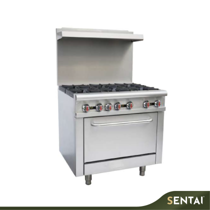 SECCO WESTERN RANGE GAS BURNER WITH OVEN