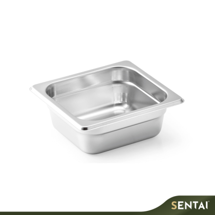 SECCO STAINLESS STEEL GN PAN 1/6