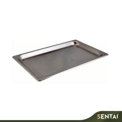 SECCO STAINLESS STEEL PERFORATED GN PAN 1/1