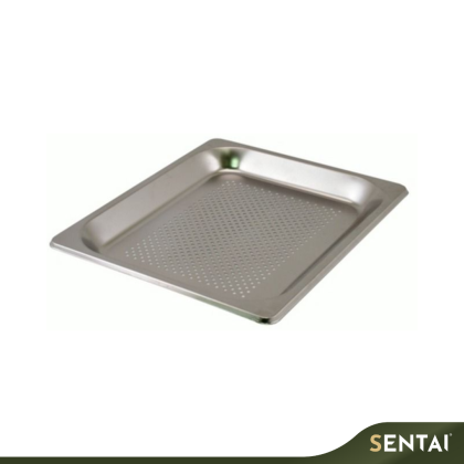 SECCO STAINLESS STEEL PERFORATED GN PAN 1/2