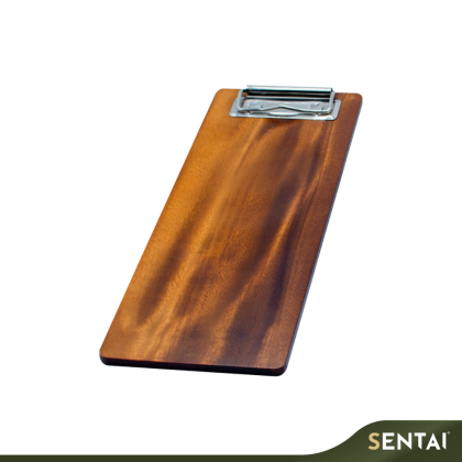 SENI PREMIUM ACACIA WOOD CLIPBOARD NOTEPAD NT396