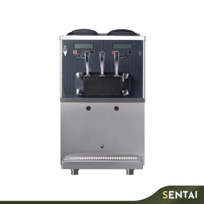 PASMO S121 FT TWO FLAVOUR PLUS TWIST FLOOR STANDING SOFT SERVE ICE CREAM MACHINE