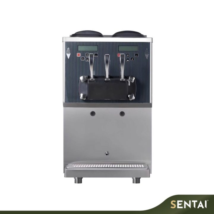 PASMO S121 FT TWO FLAVOUR PLUS TWIST FLOOR STANDING SOFT SERVE ICE CREAM MACHINE