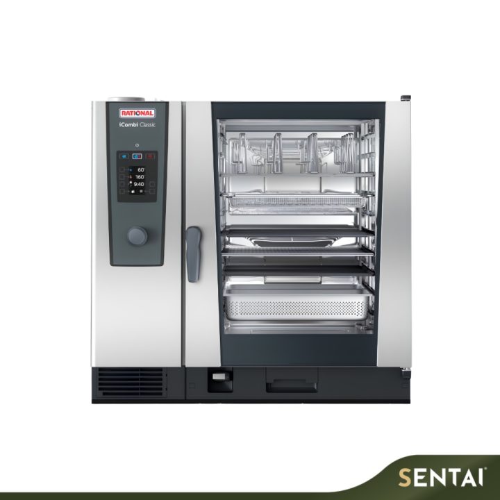 RATIONAL iCOMBI CLASSIC 10-2/1 COMBI STEAM OVEN 10-TRAY BANQUET GN 2/1 | GAS