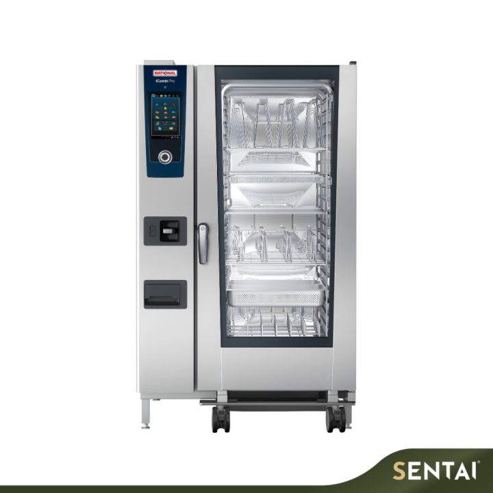 RATIONAL iCOMBI PRO 20-2/1 COMBI STEAM OVEN 20-TRAY BANQUET GN 2/1 | ELECTRIC