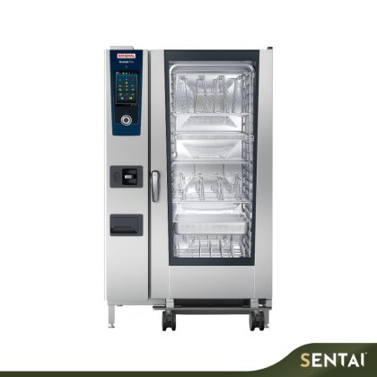 RATIONAL iCOMBI PRO 20-2/1 COMBI STEAM OVEN 20-TRAY BANQUET GN 2/1 | GAS