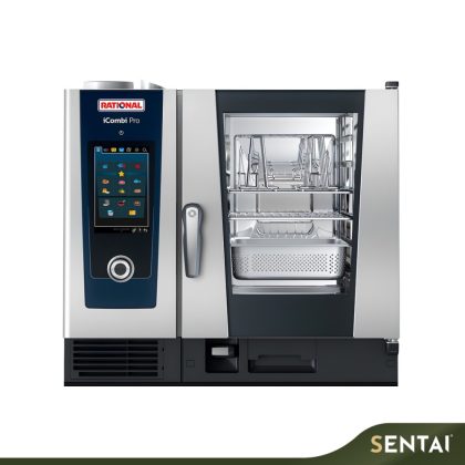 RATIONAL iCOMBI PRO 6-1/1 COMBI STEAM OVEN 6-TRAY GN 1/1 | ELECTRIC