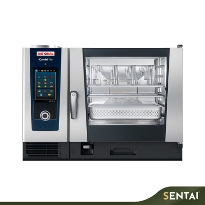RATIONAL iCOMBI PRO 6-2/1 COMBI STEAM OVEN 6-TRAY BANQUET GN 2/1 | ELECTRIC