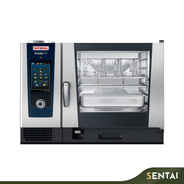 RATIONAL iCOMBI PRO 6-2/1 COMBI STEAM OVEN 6-TRAY BANQUET GN 2/1 | ELECTRIC